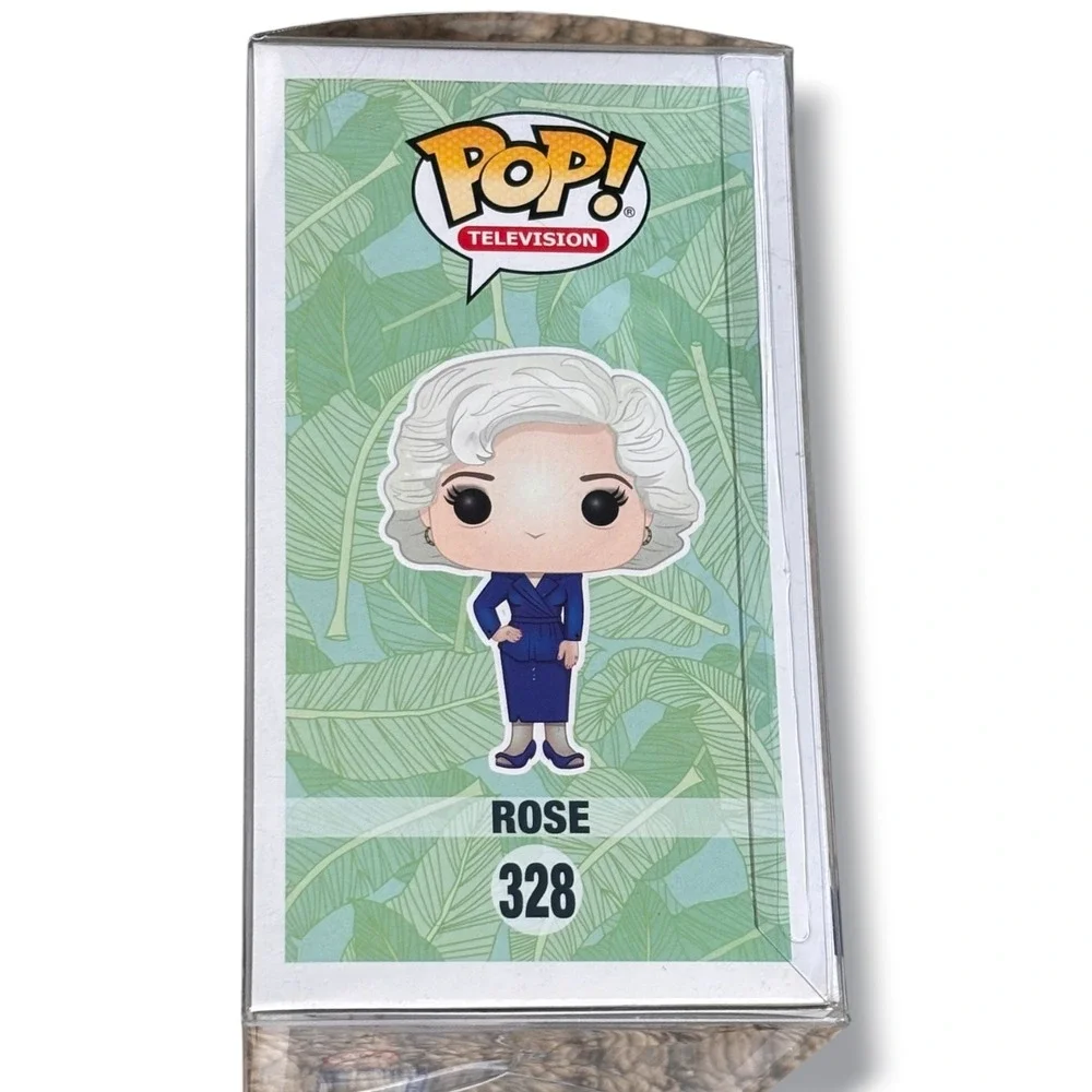 Funko Pop The Golden Girls Rose #328 Betty White Vinyl Figure With Protector